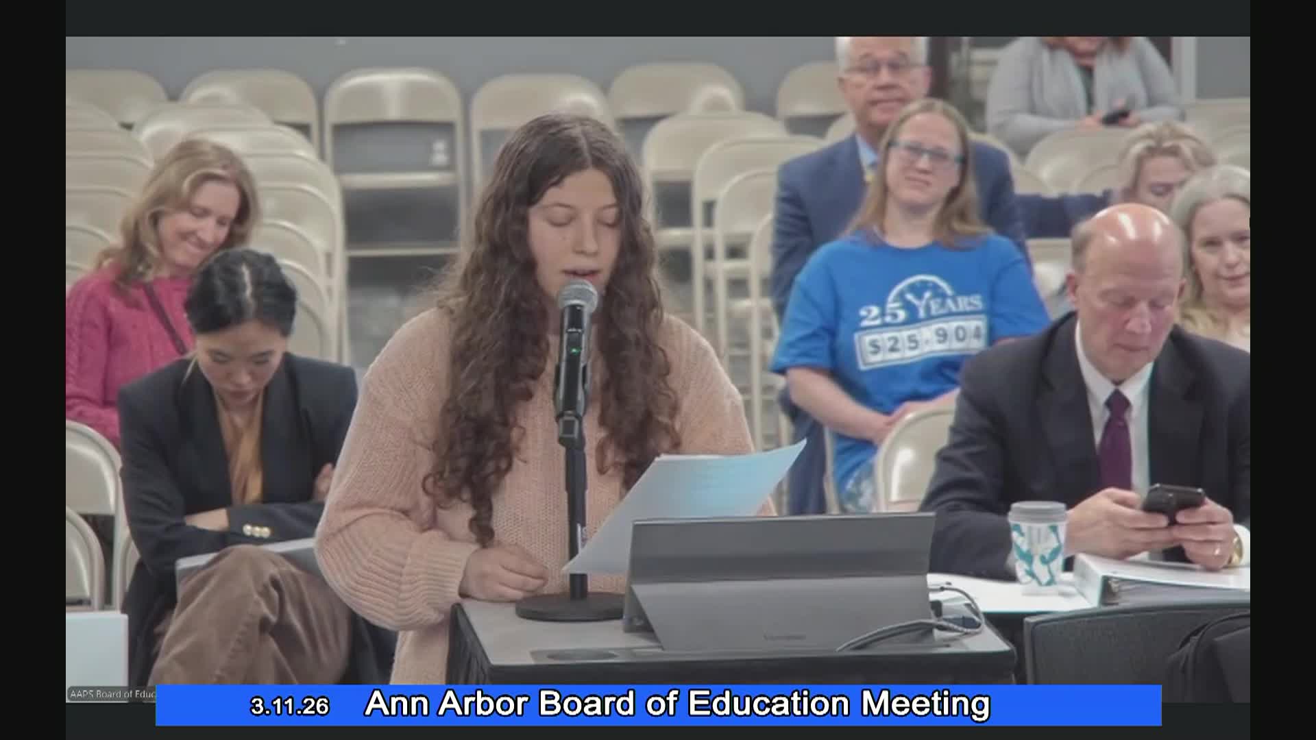 Thumbnail image for Board of Education Meeting 3/11/26