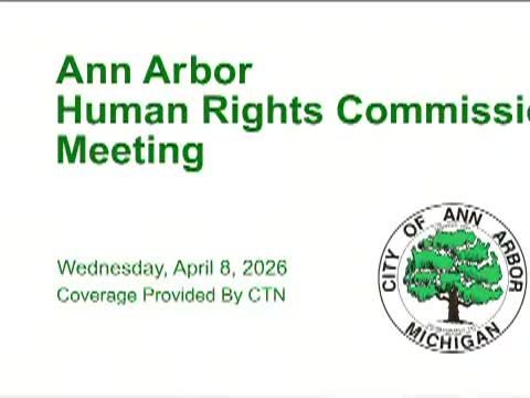 Thumbnail image for Human Rights Commission Meeting 4/8/26