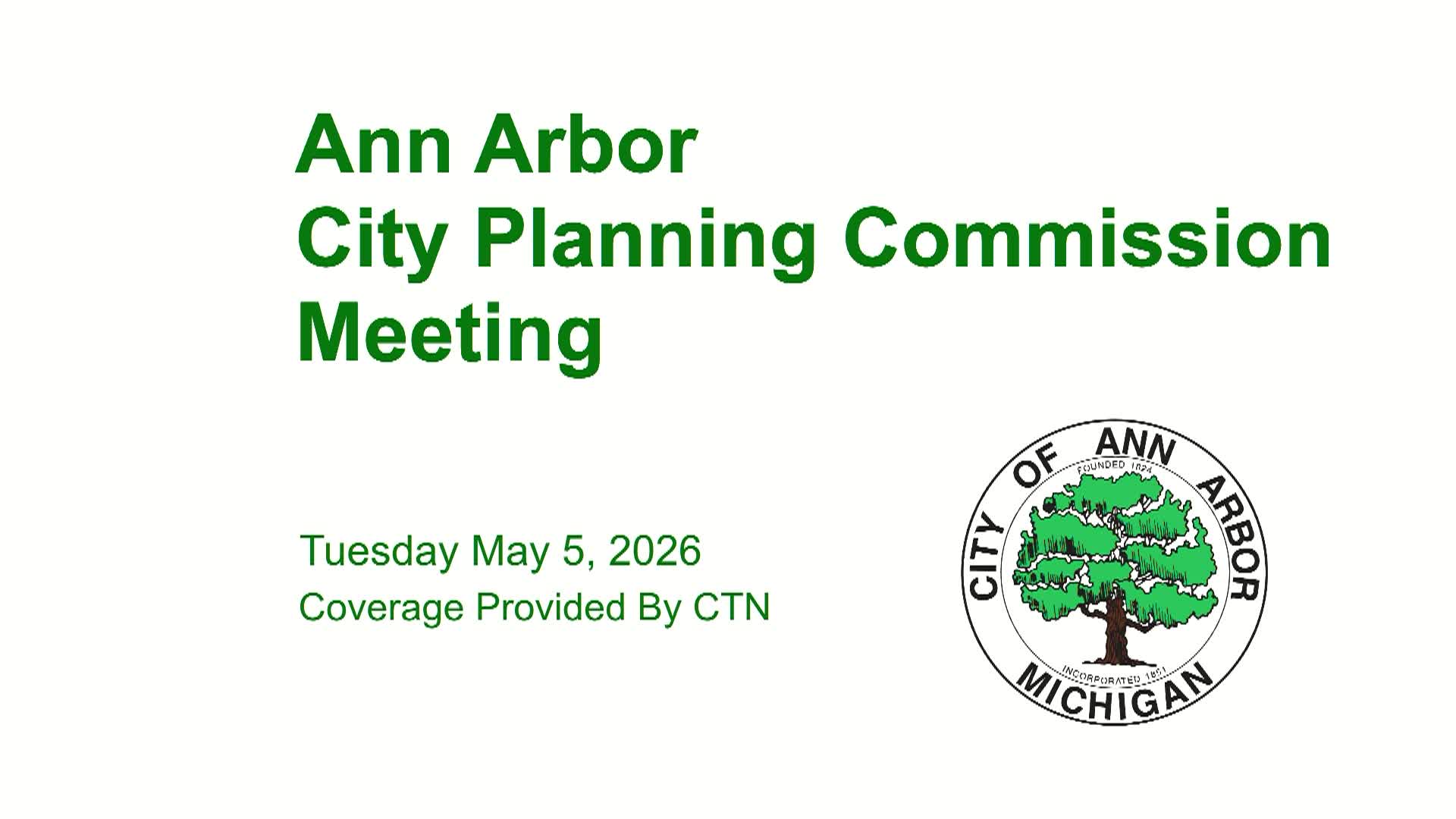 Thumbnail image for Planning Commission Meeting 5/5/26