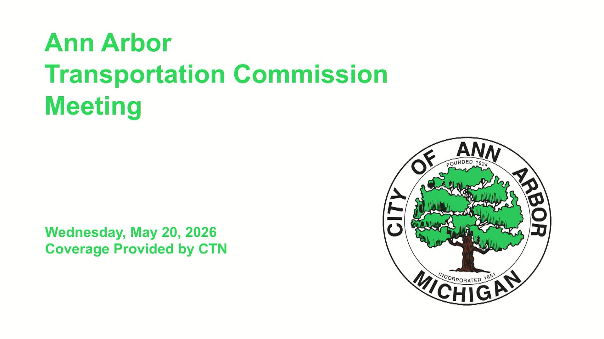 Thumbnail image for Transportation Commission Meeting 5/20/26