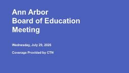 Navigate to Board of Education Meeting 7/29/26