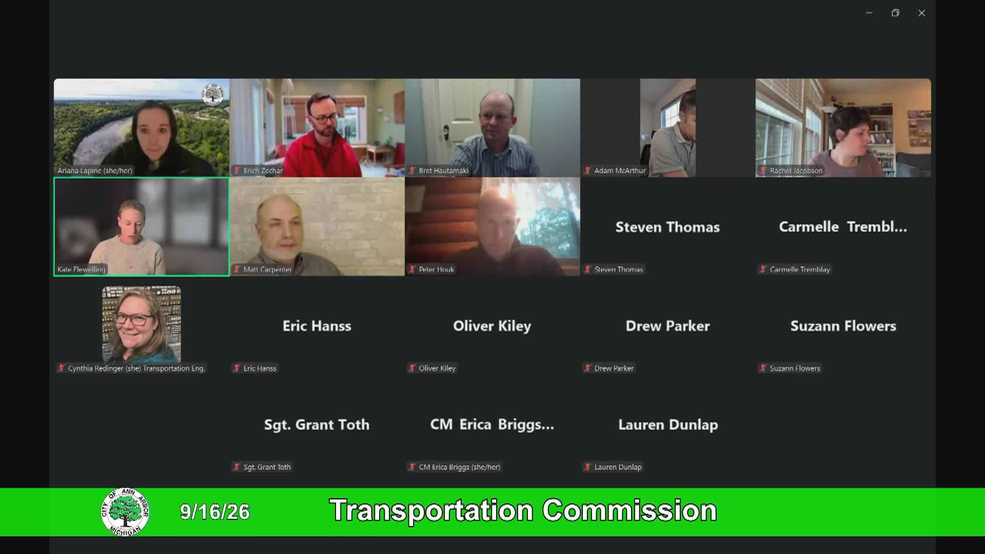 Thumbnail image for Transportation Commission Meeting 9/16/26
