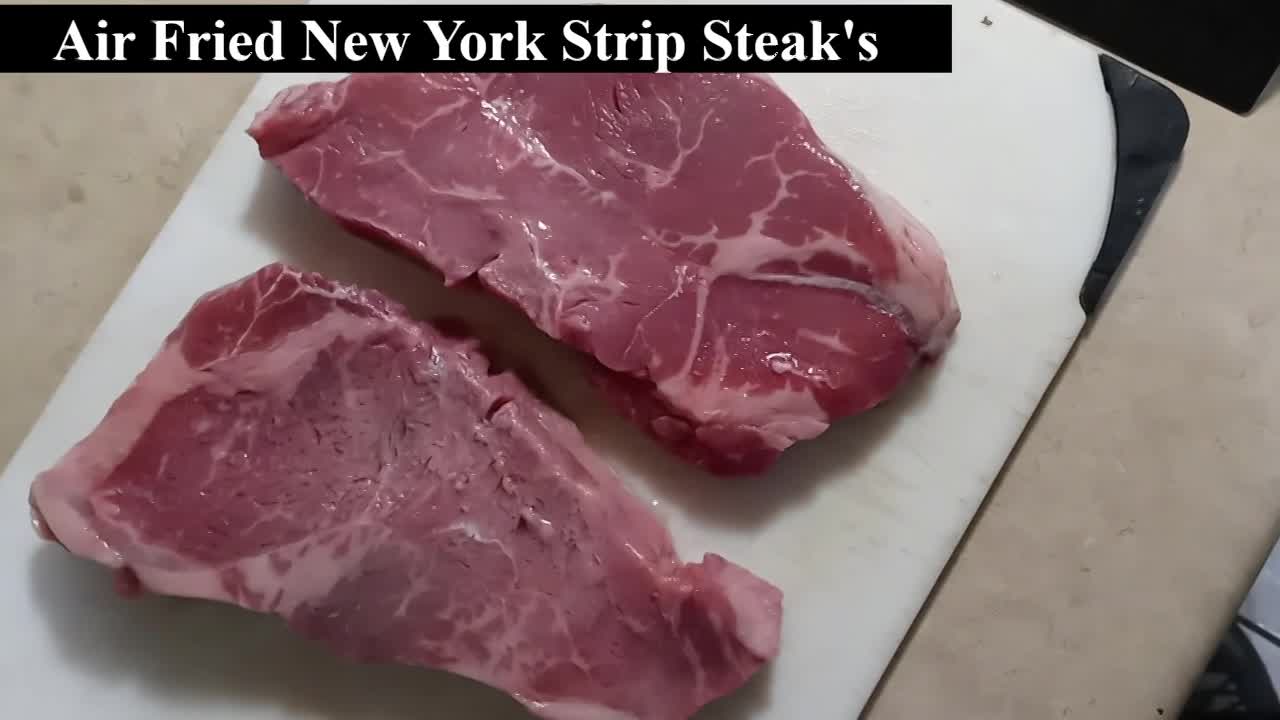 Thumbnail image for Chef Tybozilla: Air Fried New York Strip Steaks