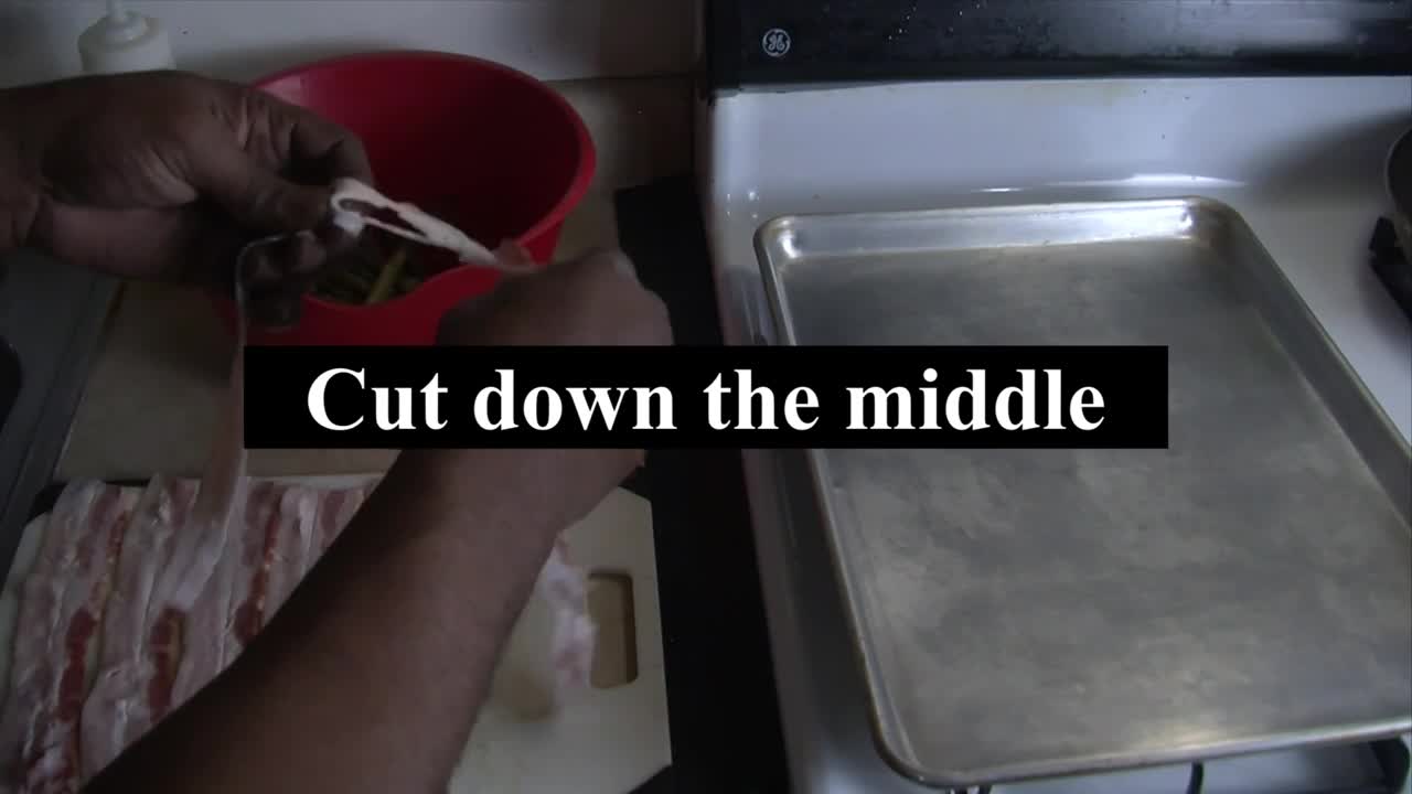 Chef Tybozilla: Air Fried Bacon Wrapped Asparagus