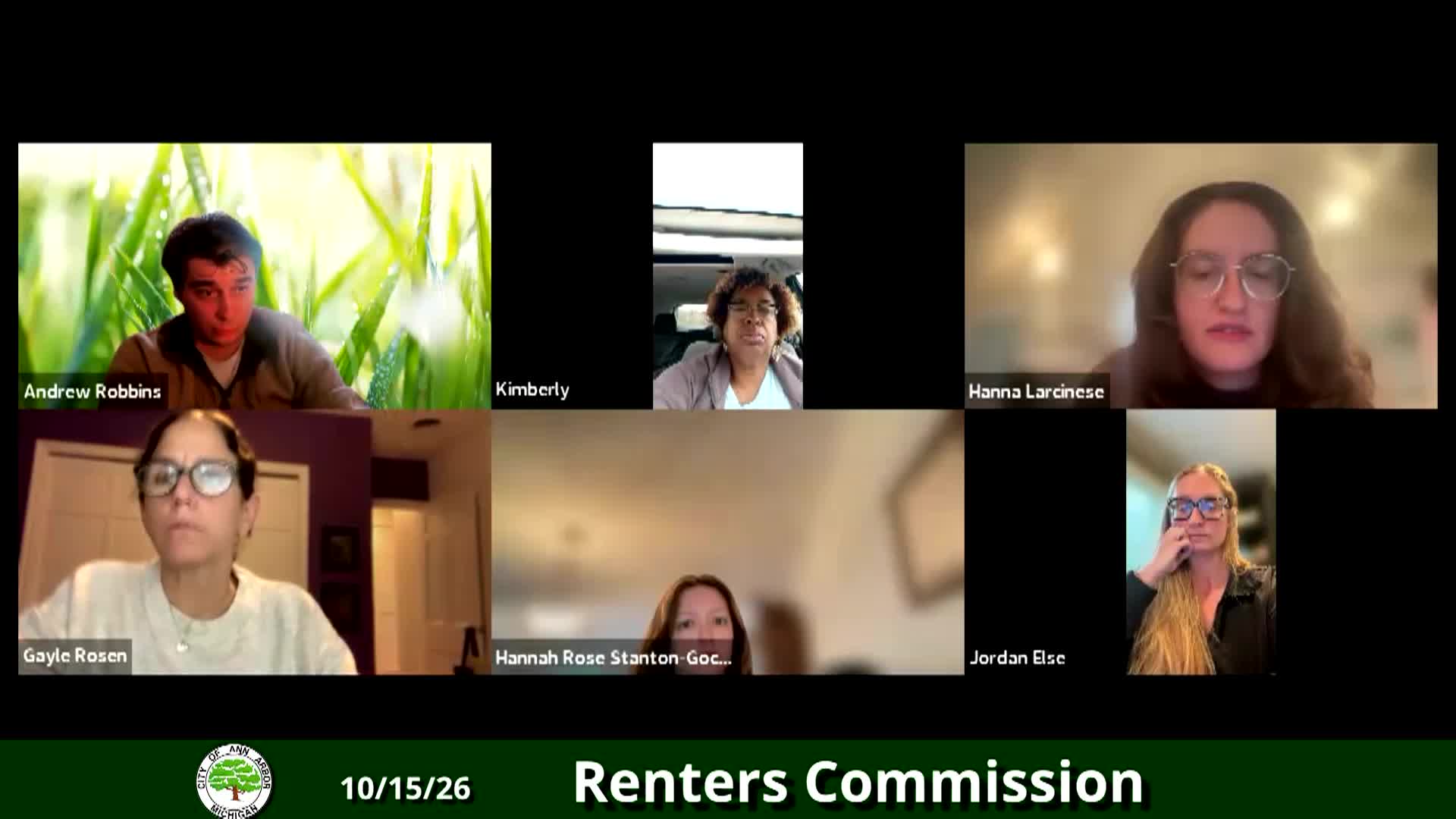 Thumbnail image for Renters Commission Meeting 10/15/26