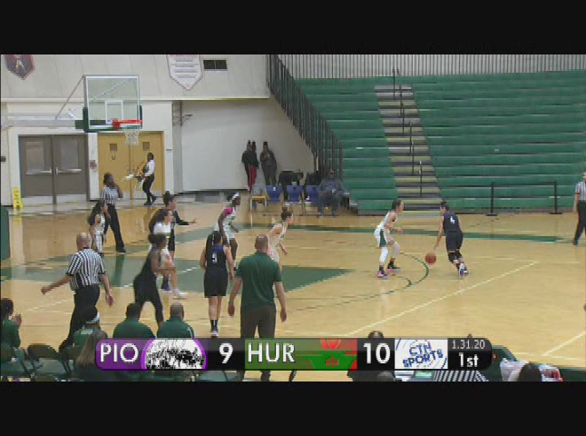 Thumbnail image for Pioneer at Huron Women's Basketball 1/31/20