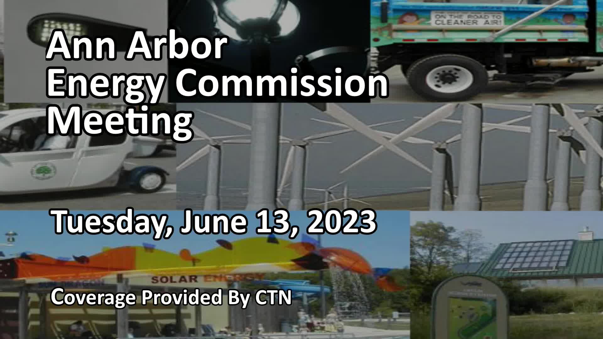 Energy Commission Meeting 6/13/23