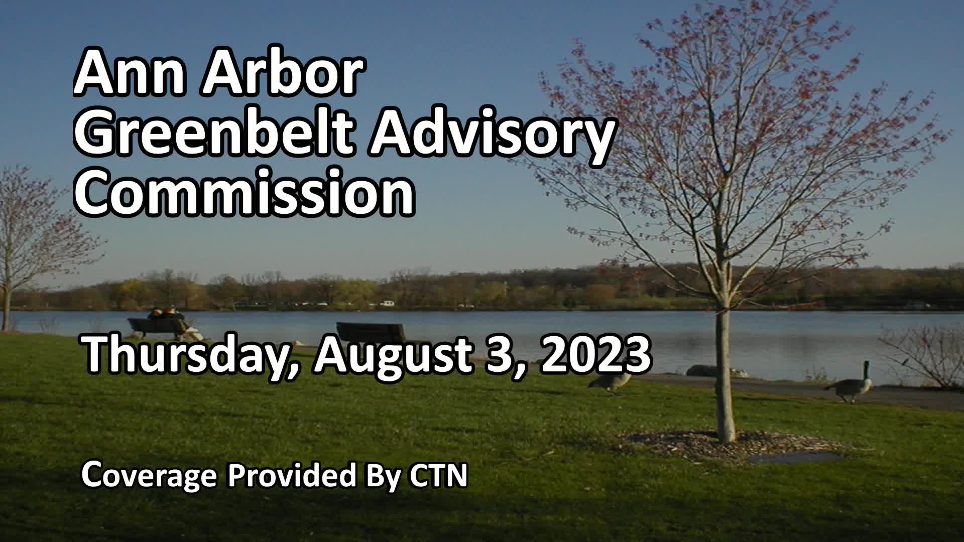 Thumbnail image for Greenbelt Advisory Commission Meeting 8/3/23