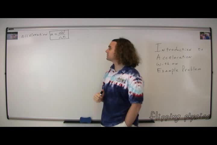 Thumbnail image for Flipping Physics: Acceleration