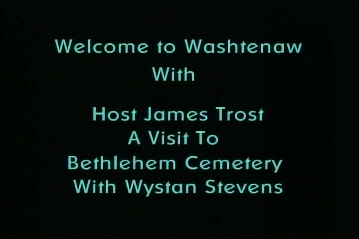 Thumbnail image for Welcome to Washtenaw: Bethlehem Cemetery