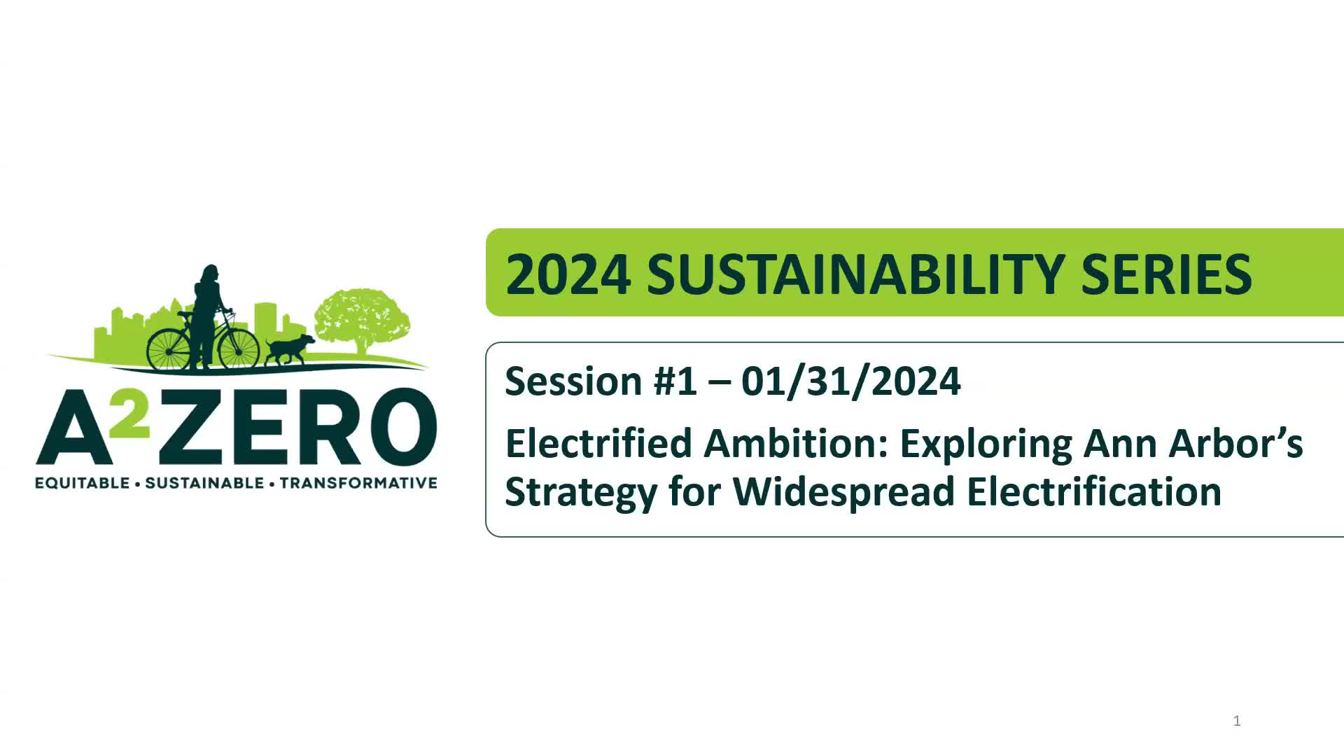 Thumbnail image for A2Zero Sustainability Series 2024