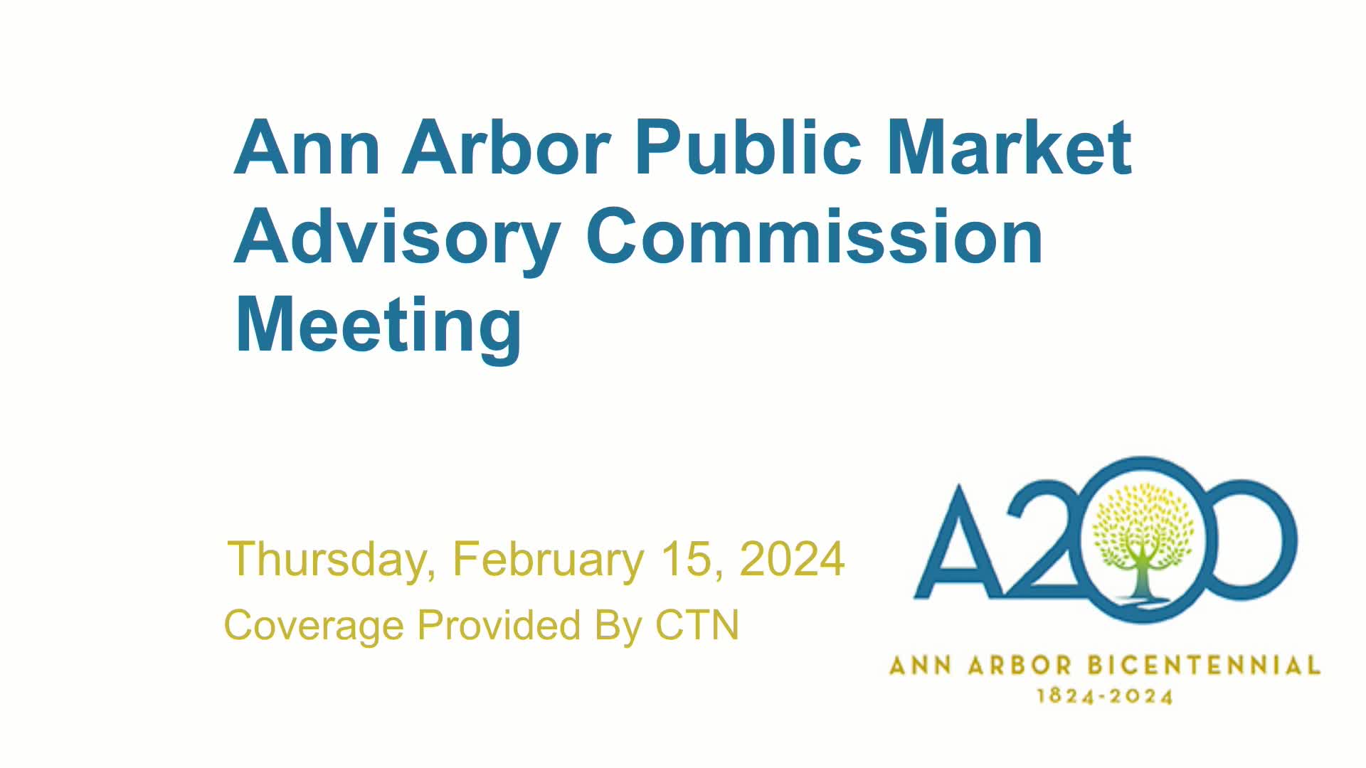 Thumbnail image for Public Market Advisory Commission Meeting 2/15/24
