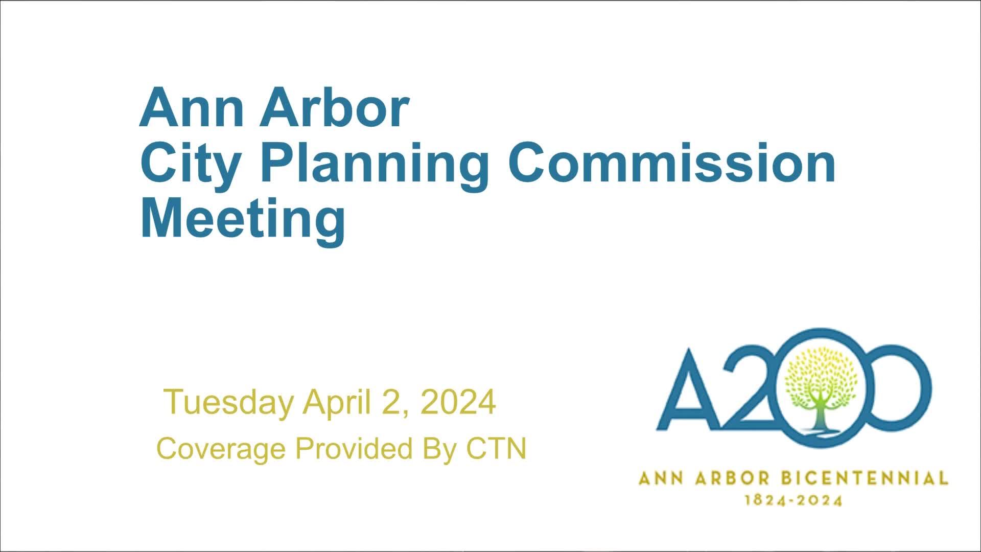 Thumbnail image for Planning Commission Meeting 4/2/24
