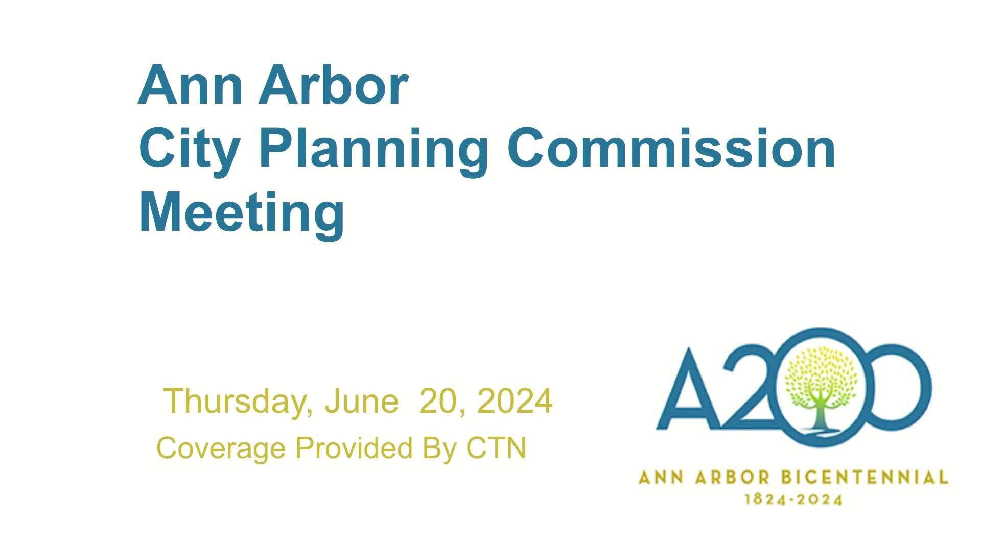 Thumbnail image for Planning Commission Meeting 6/20/24