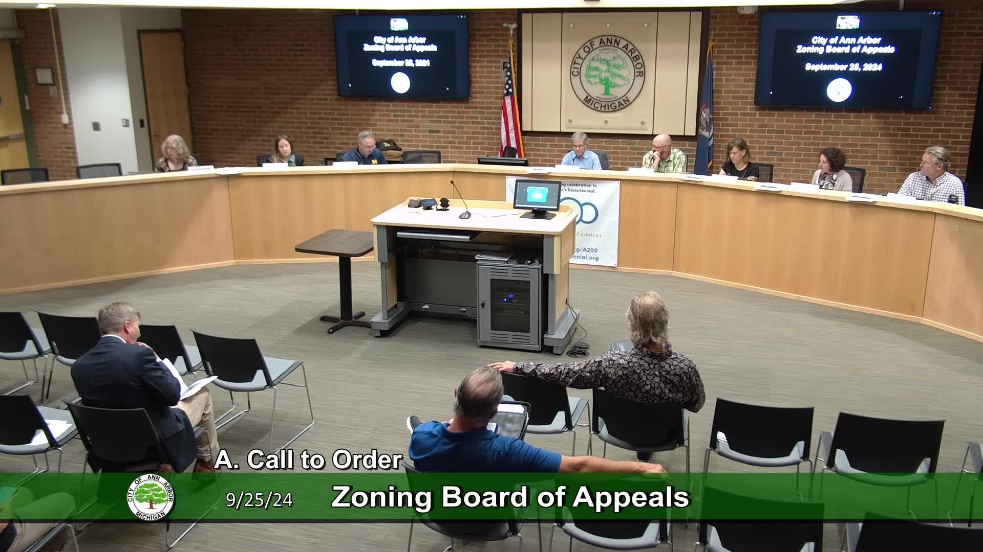 Thumbnail image for Zoning Board of Appeals Meeting 9/25/24