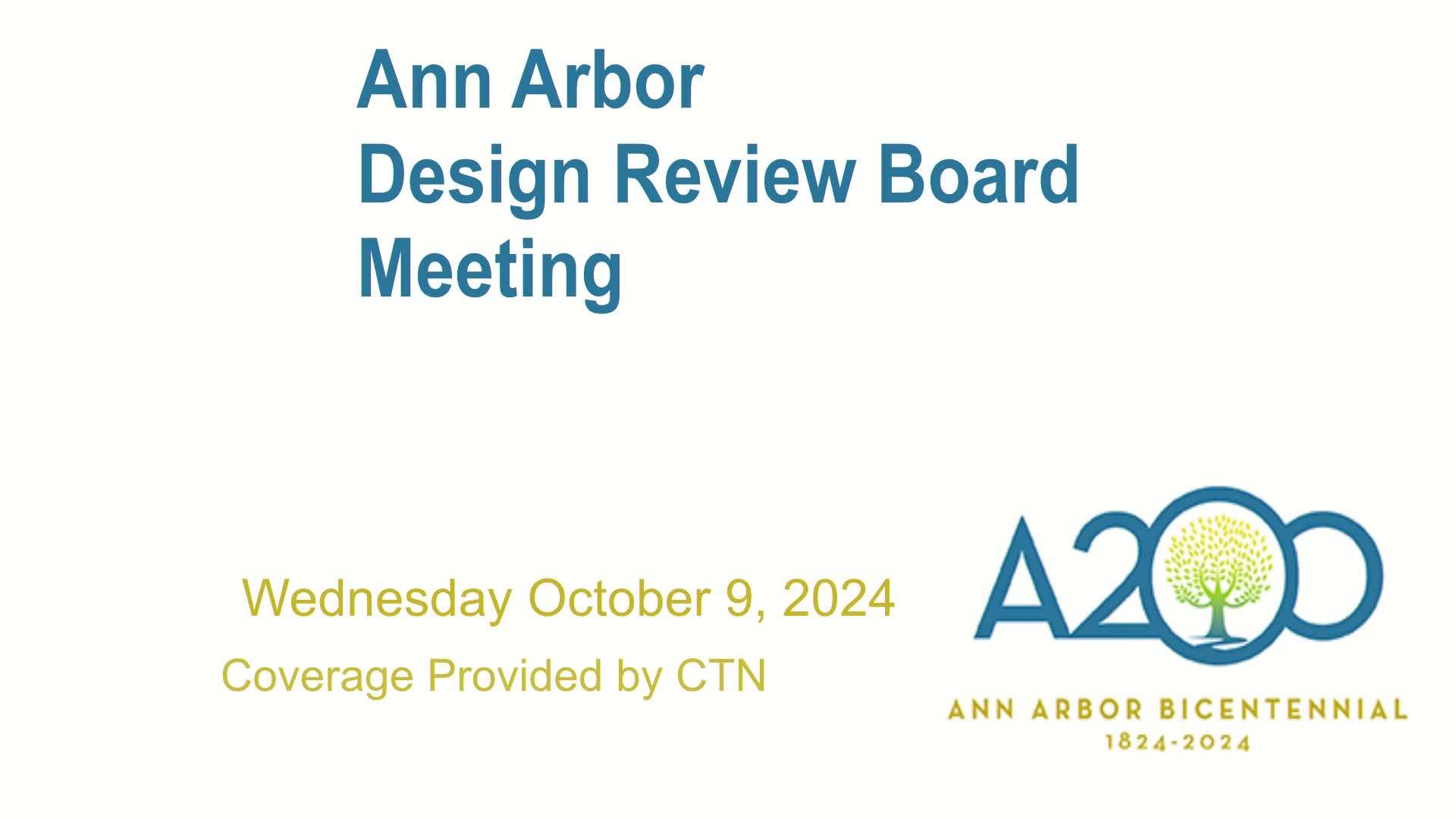 Thumbnail image for Design Review Board Meeting 10/9/24