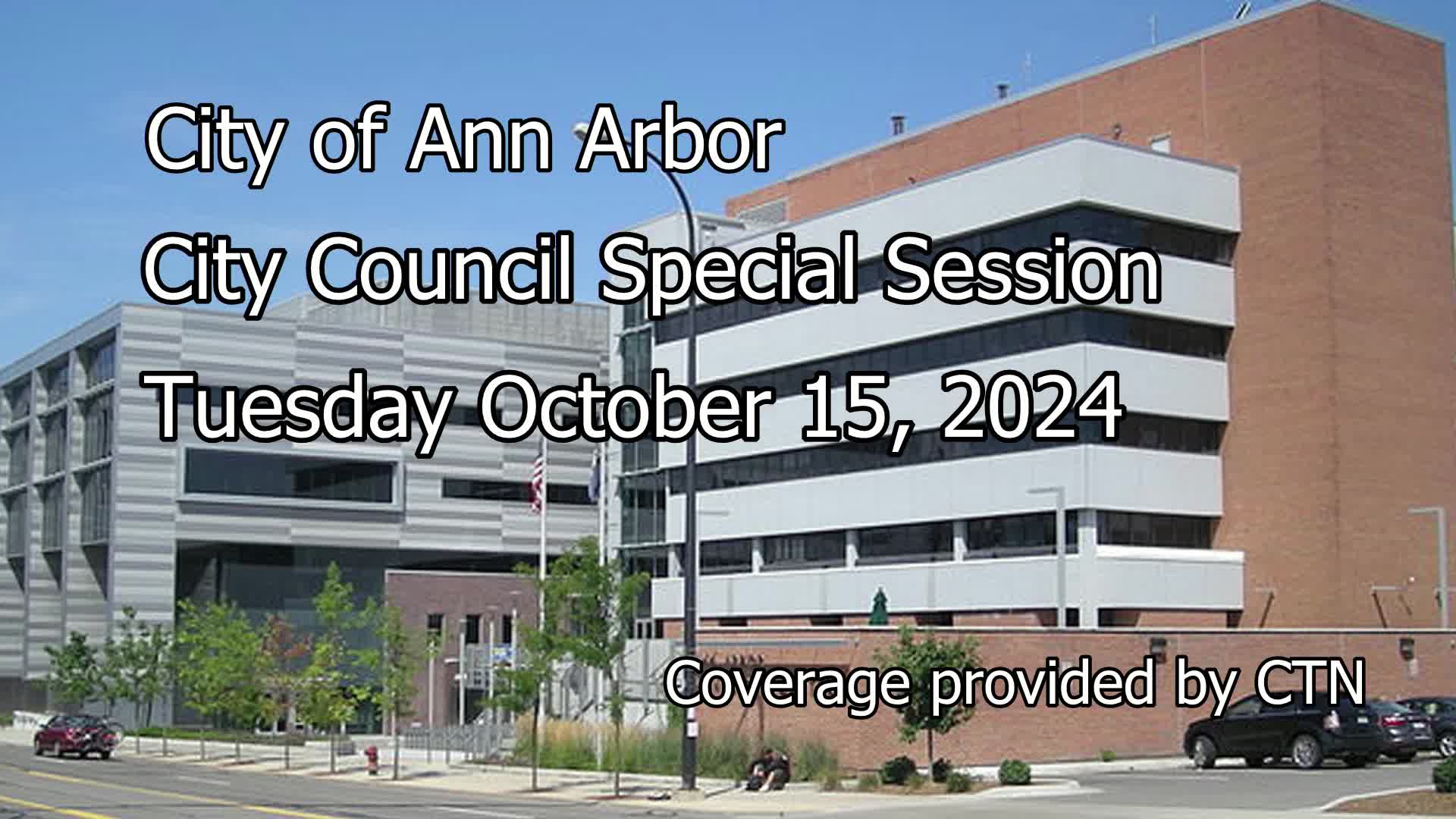 Thumbnail image for City Council/DDA Work Session 10/15/24