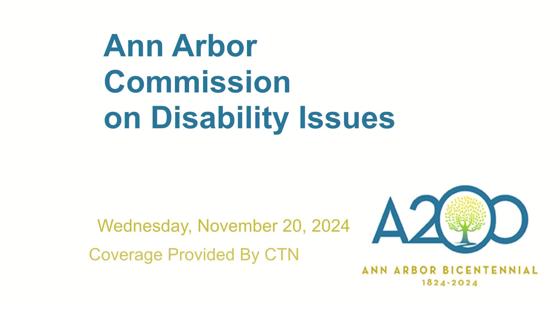 Thumbnail image for Commission on Disability Issues Meeting 11/20/24