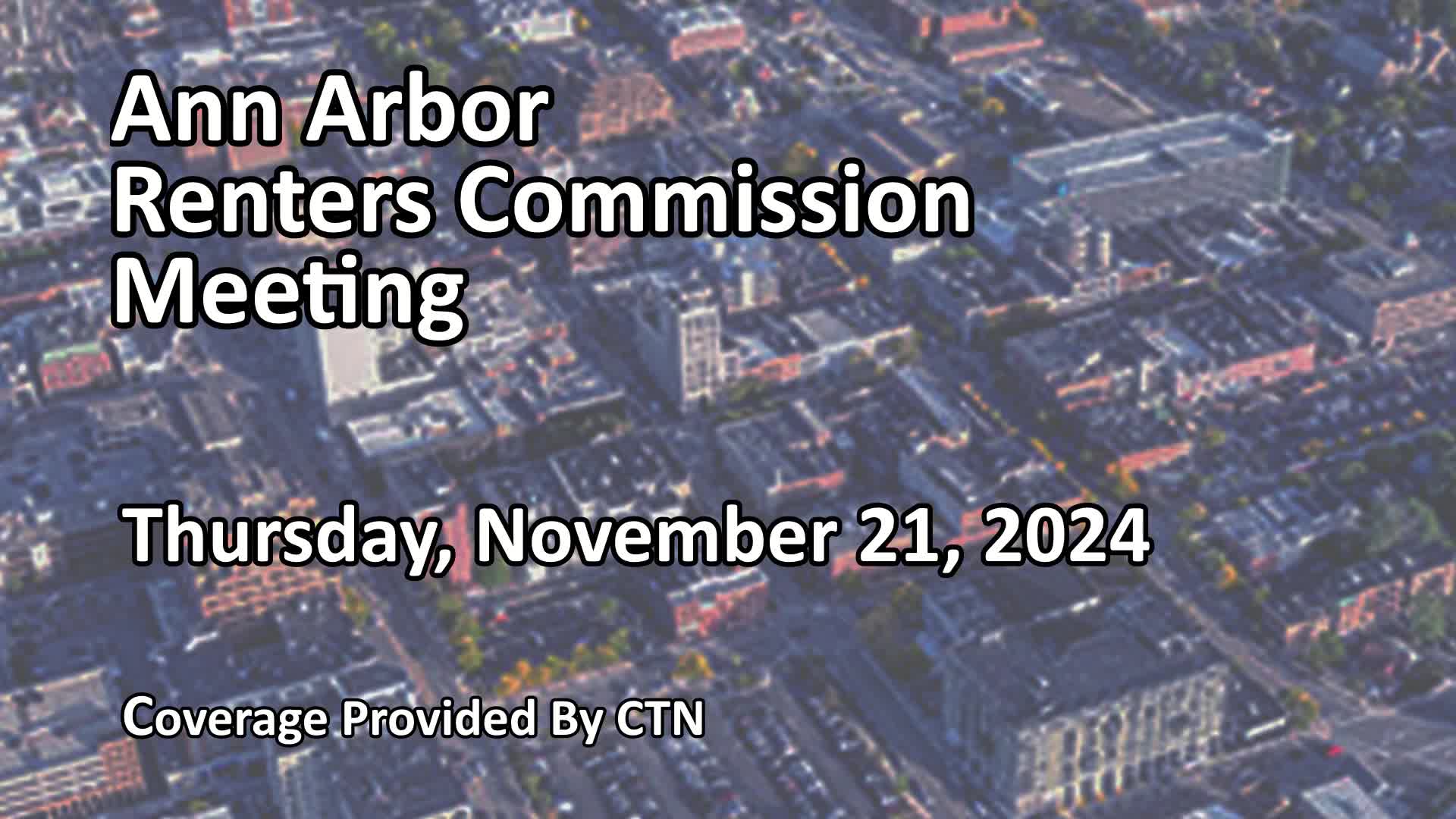 Thumbnail image for Renters Commission Meeting 11/21/24