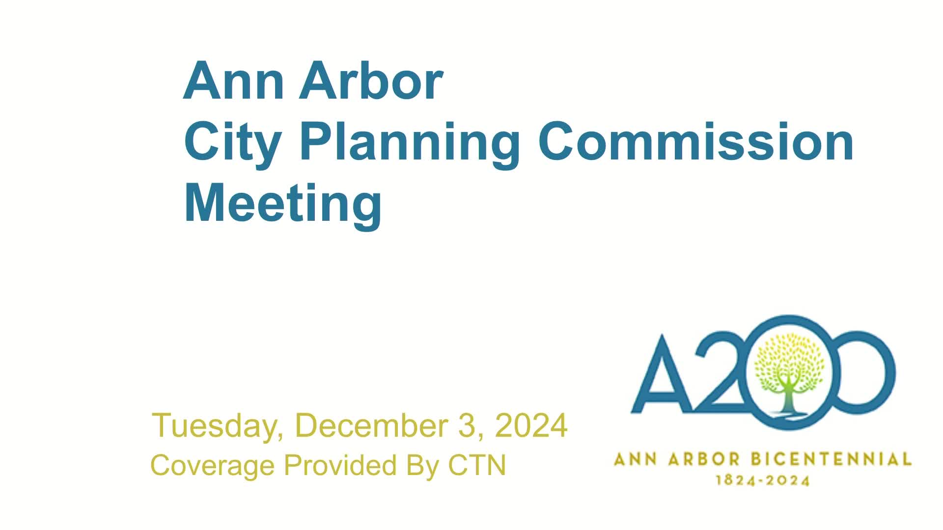 Thumbnail image for Planning Commission Meeting 12/3/24