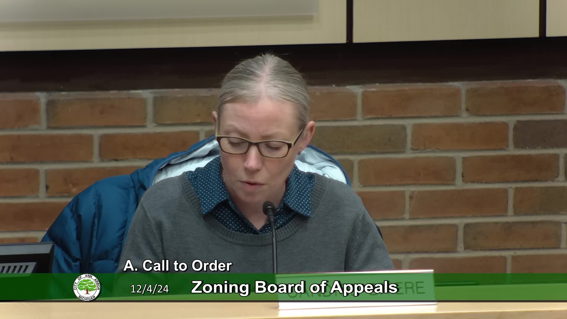 Thumbnail image for Zoning Board of Appeals Meeting 12/4/24