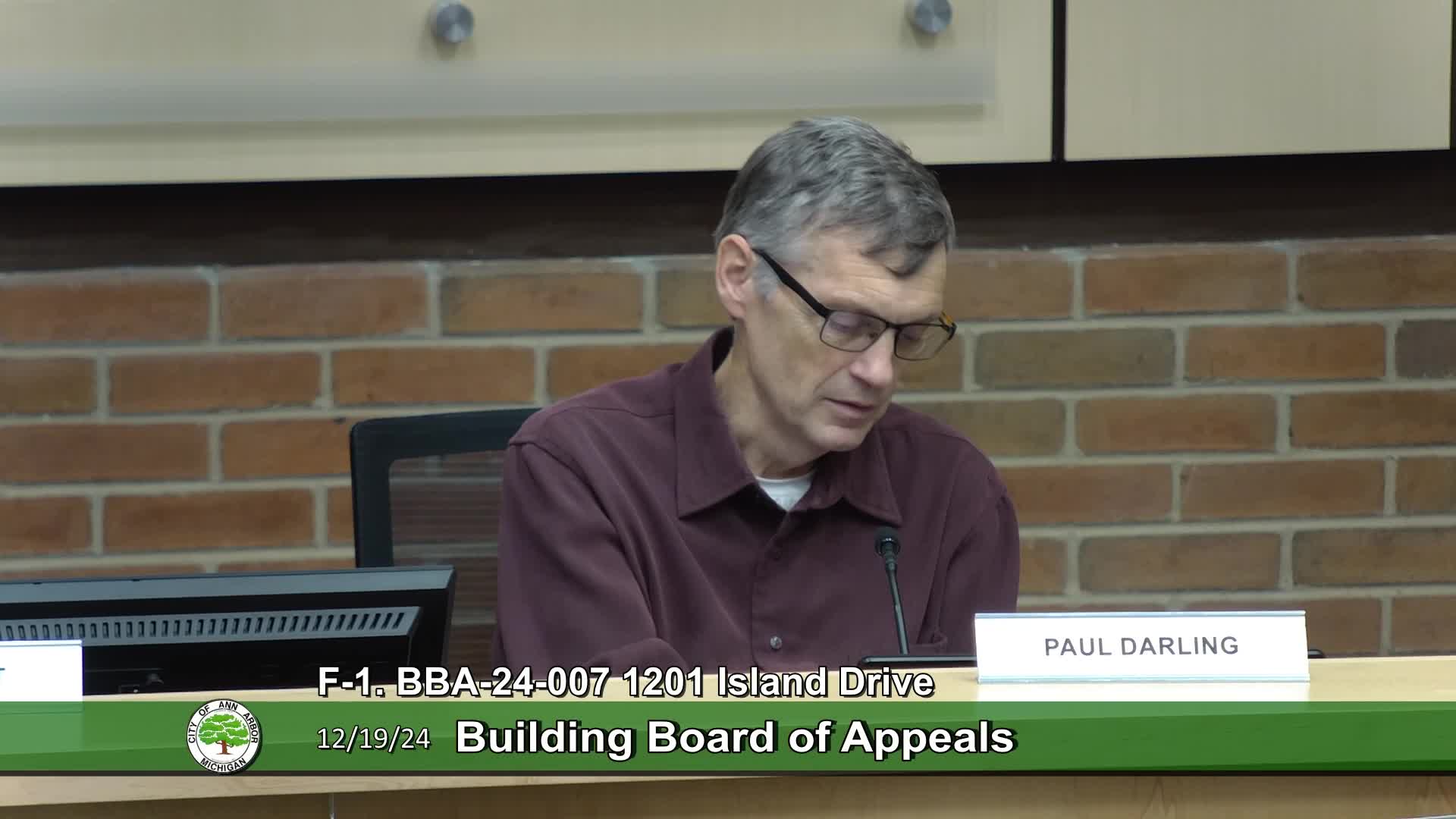 Thumbnail image for Building Board of Appeals Meeting 12/19/24