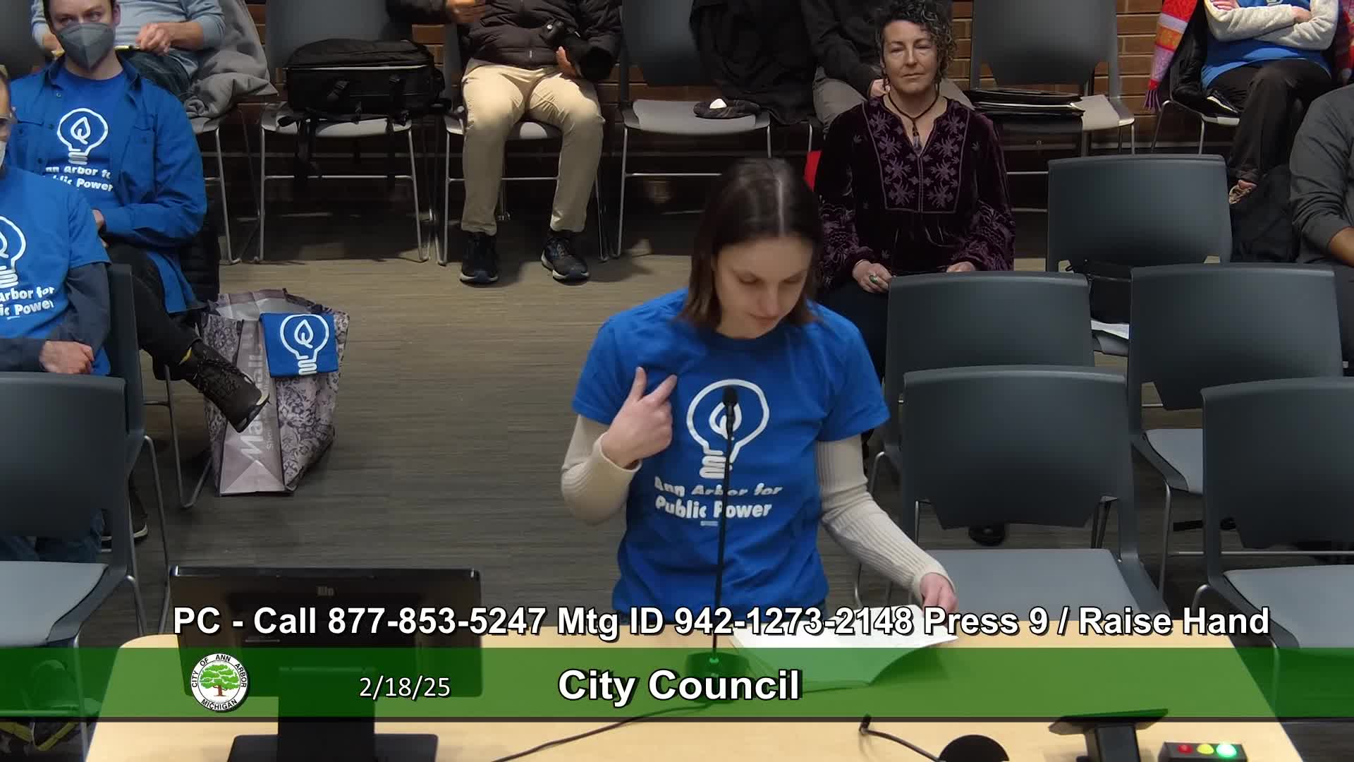 Thumbnail image for City Council Meeting 2/18/25