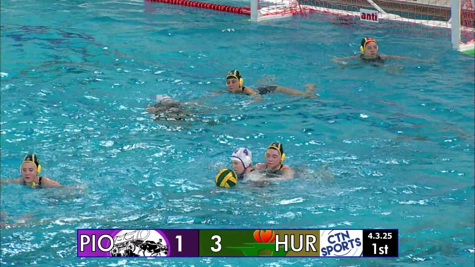 Thumbnail image for High School Women's Water Polo: Pioneer at Huron April 3, 2025
