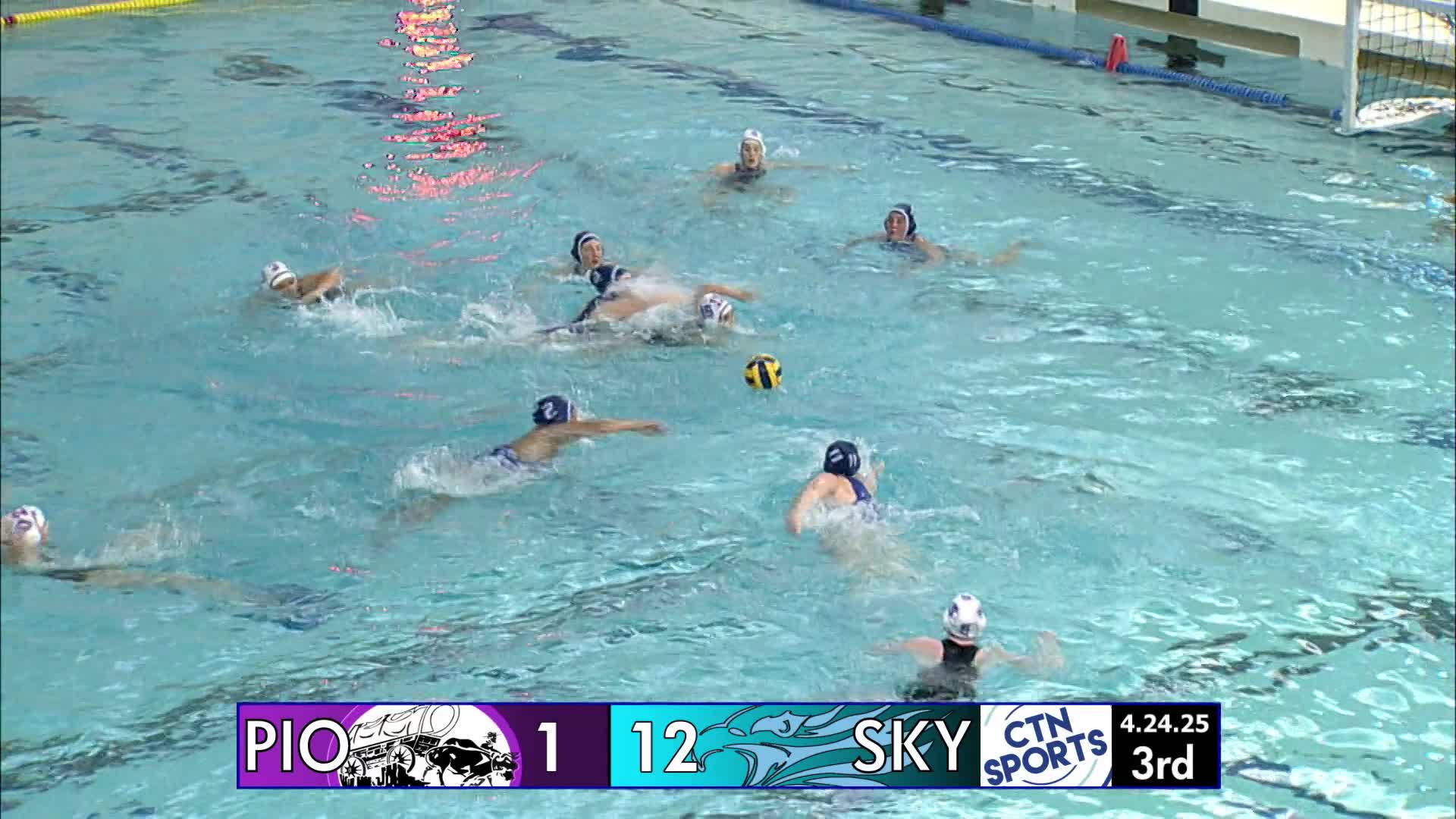 Thumbnail image for High School Women's Water Polo: Pioneer at Skyline April 24, 2025