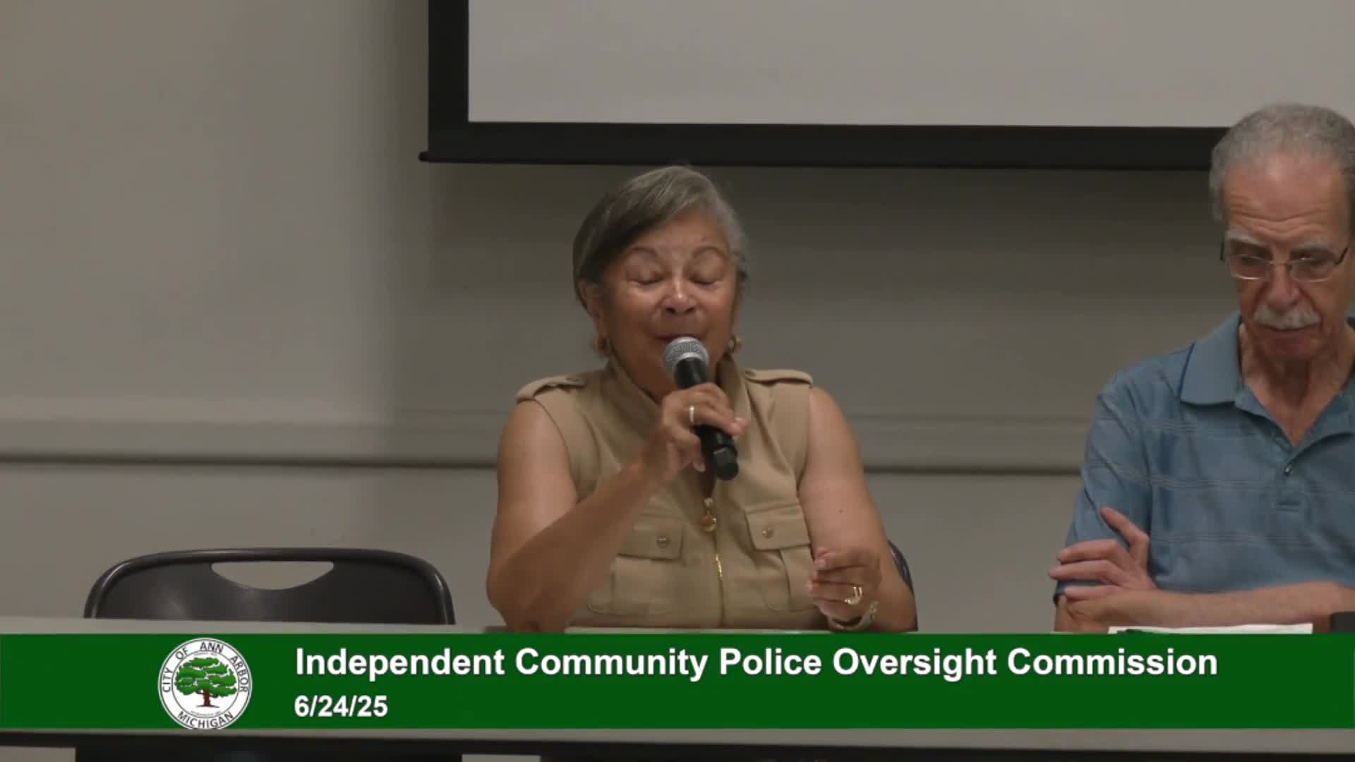 Thumbnail image for Independent Community Police Oversight Commission Meeting 6/24/25