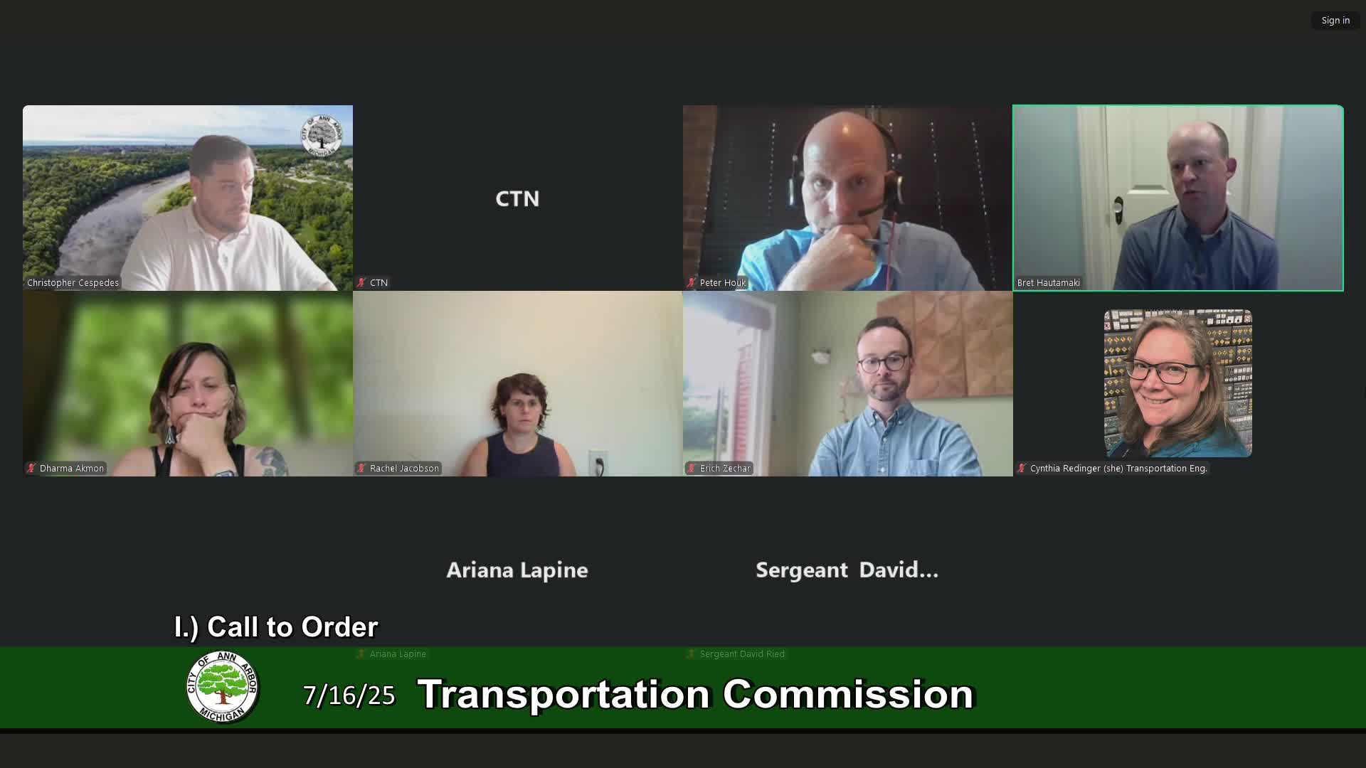 Thumbnail image for Transportation Commission Meeting 7/16/25