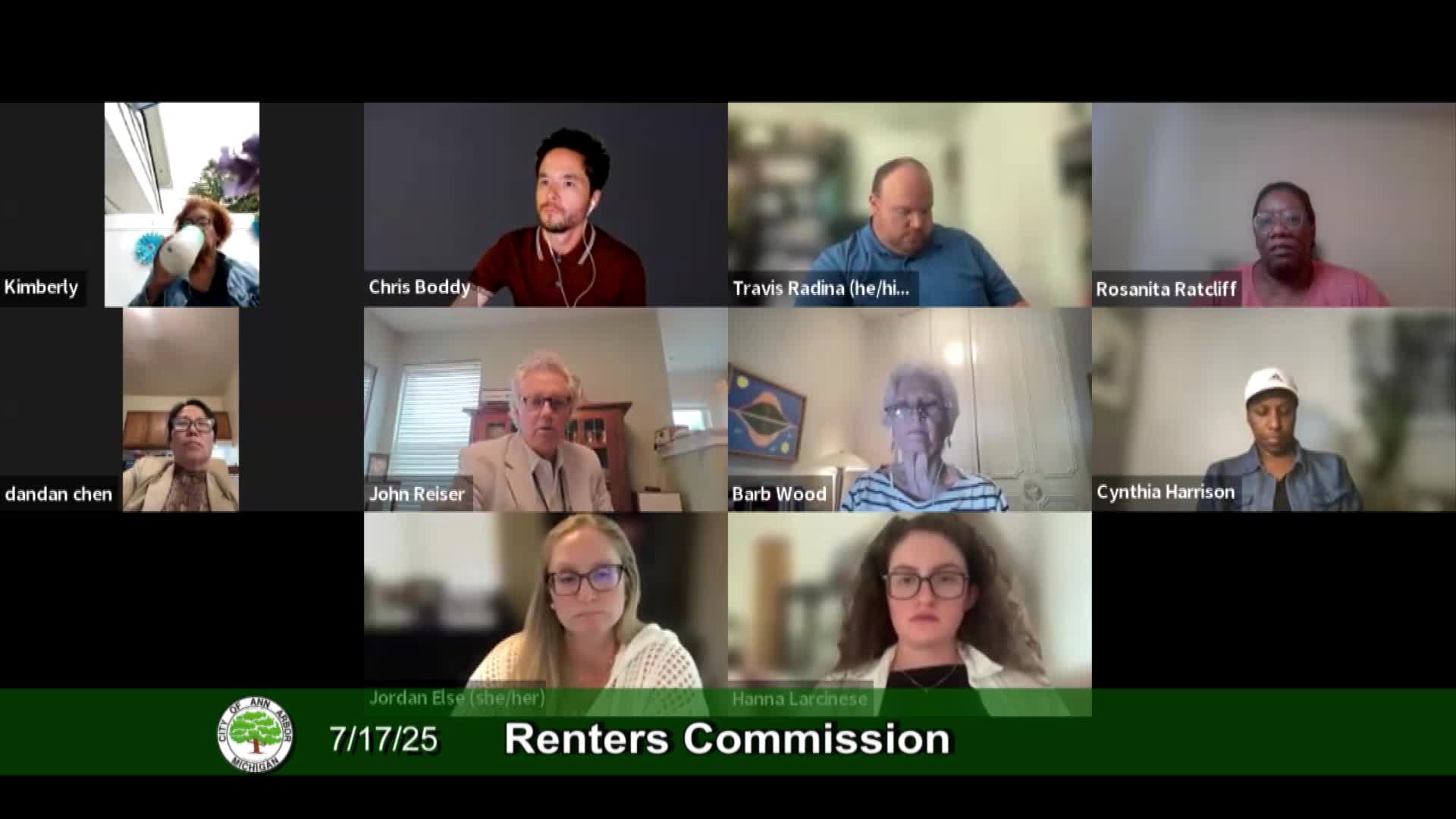 Thumbnail image for Renters Commission Meeting 7/17/25