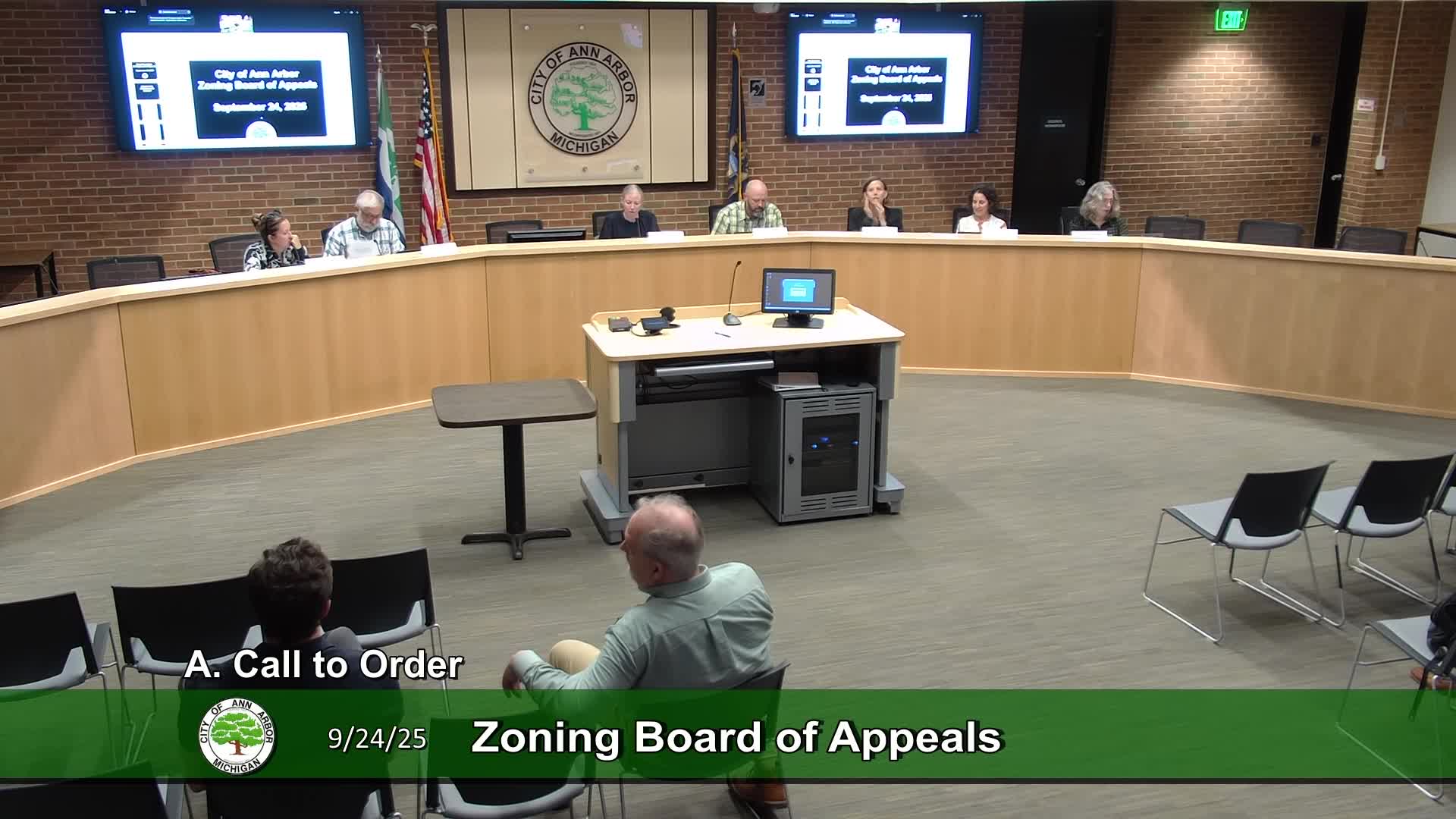 Thumbnail image for Zoning Board of Appeals Meeting 9/24/25