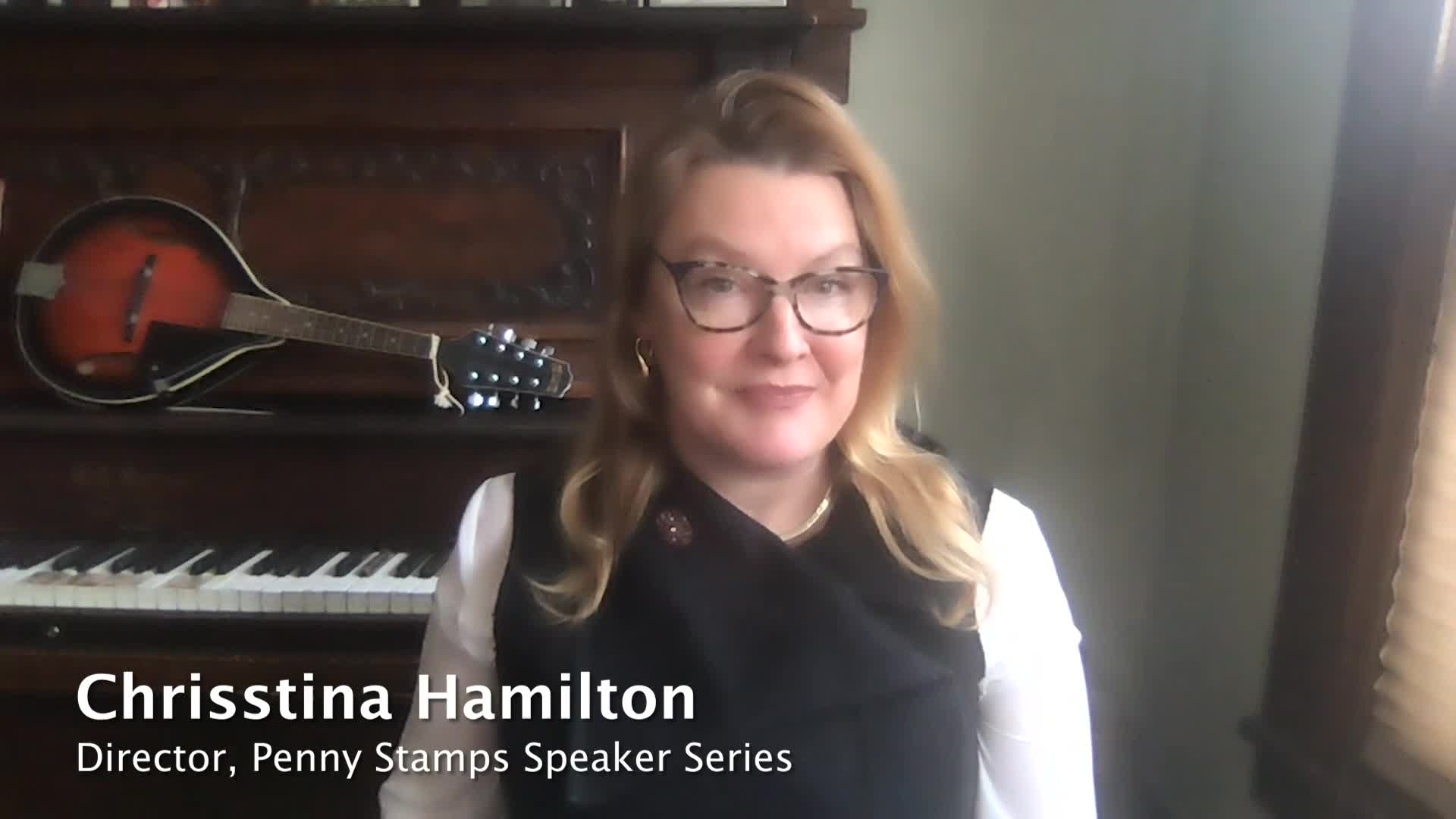 Thumbnail image for Penny Stamps Lecture Series