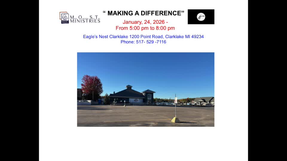 Thumbnail image for MOST Ministries JFM Event 2026