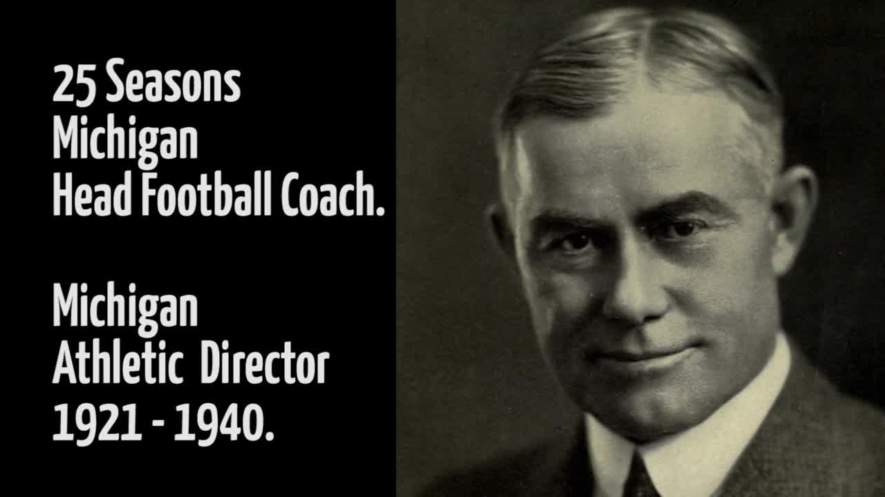 Thumbnail image for Fielding Yost, University of Michigan Athletic Director, Retirement 1940