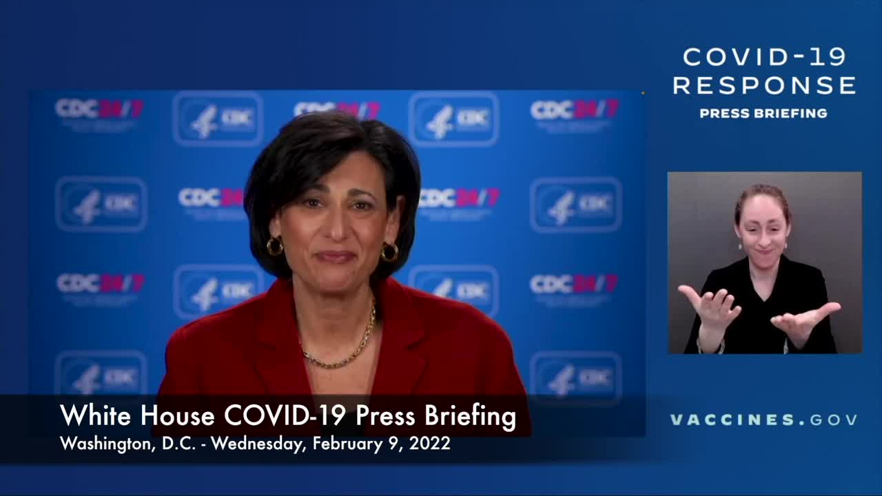 Thumbnail image for White House COVID-19 Response Team Press Briefing: February 9, 2022
