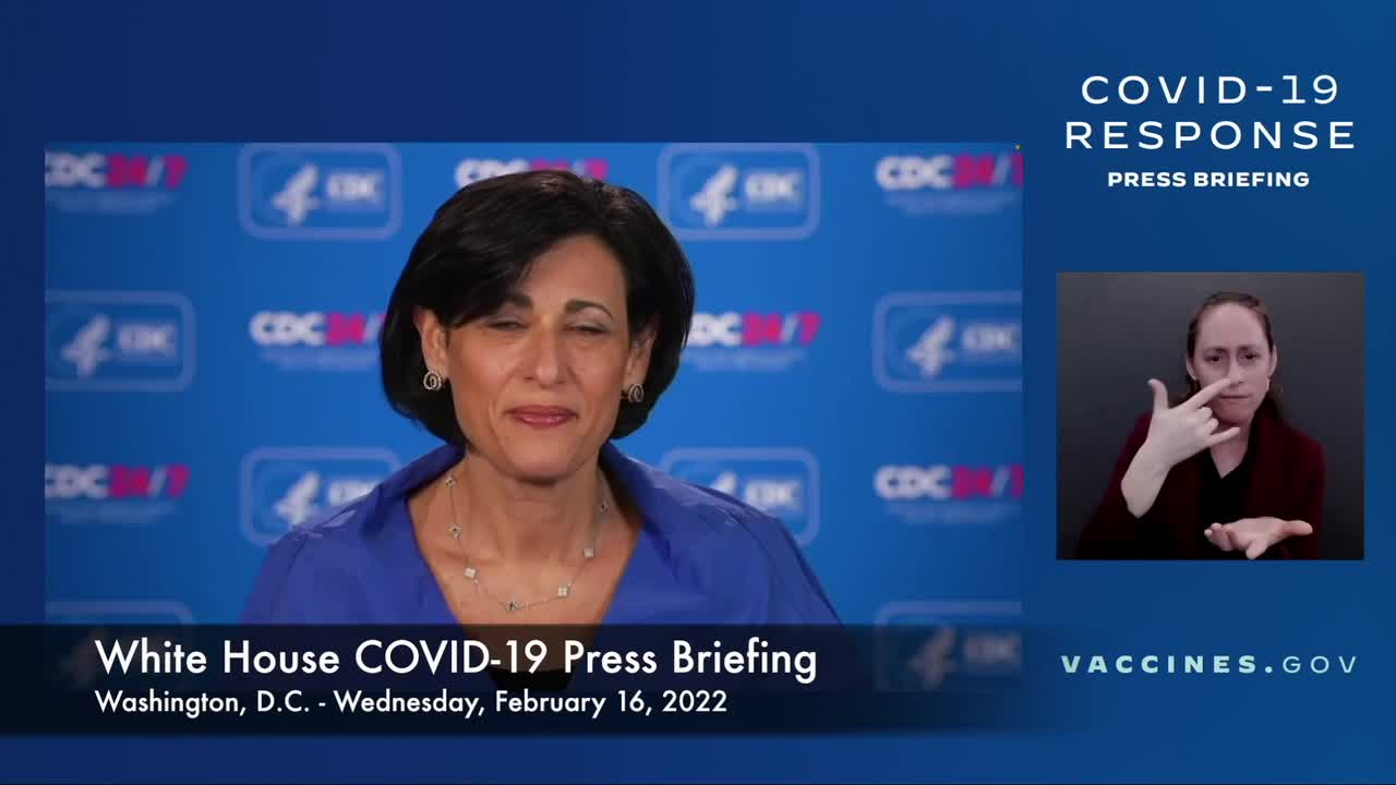 Thumbnail image for White House COVID-19 Response Team Press Briefing: February 16, 2022