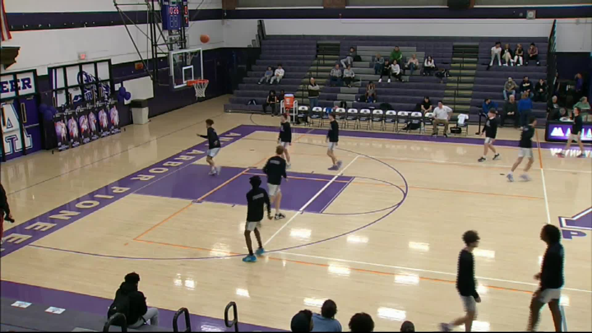 Thumbnail image for High School Men's Basketball: Adrian at Pioneer February 28, 2023